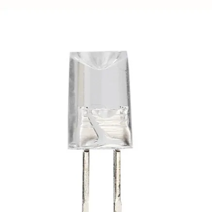 High brightness TW chips 1000mcd 588-595nm 140degree 3mm 5mm Concave yellow LED diode for strips