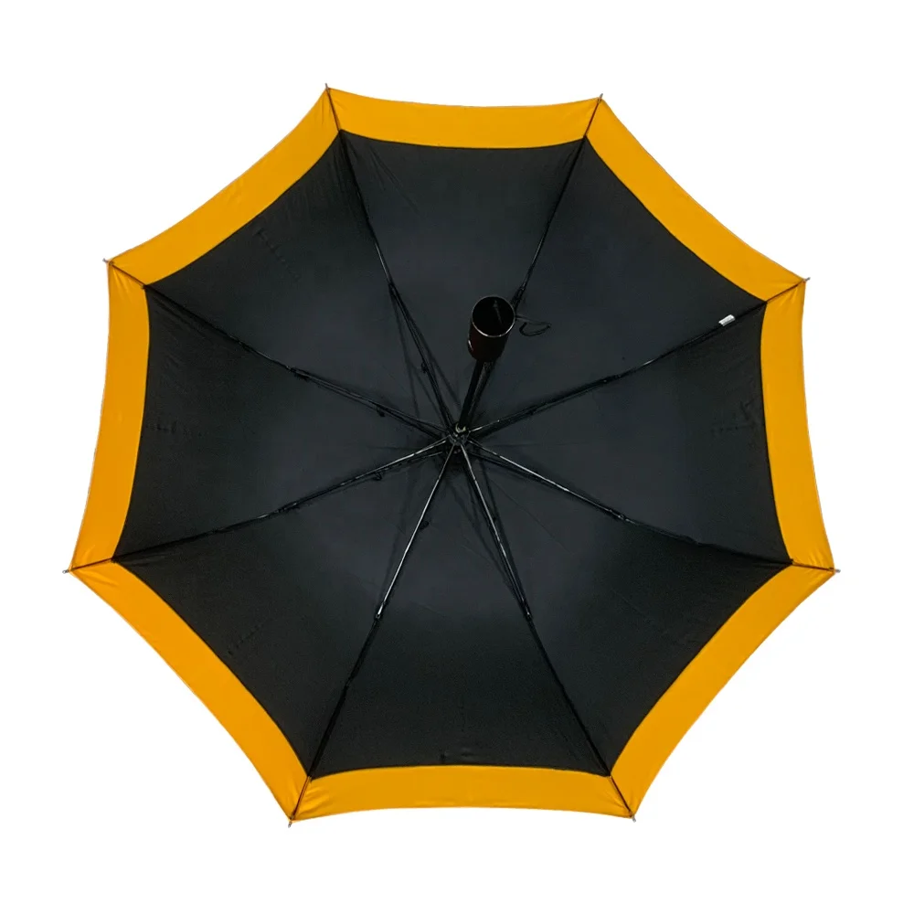 Chinese Supplier Wholesale Novelty 23Inch 8K Customize Umbrella  Semi-automatic 2 Fold Umbrella With Logo printing