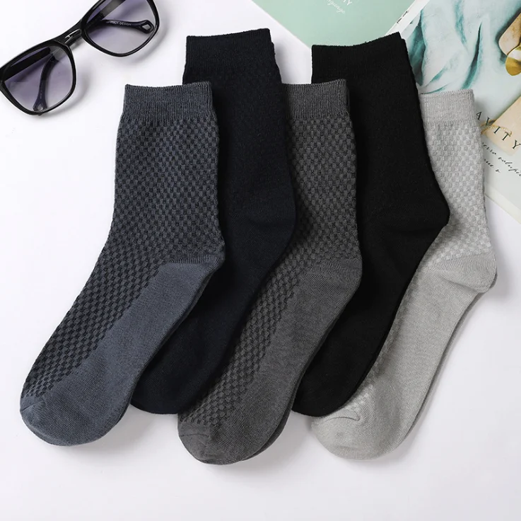 
Wholesale Breathable Male Sports Running Sock Fashion Mens Bamboo Socks 