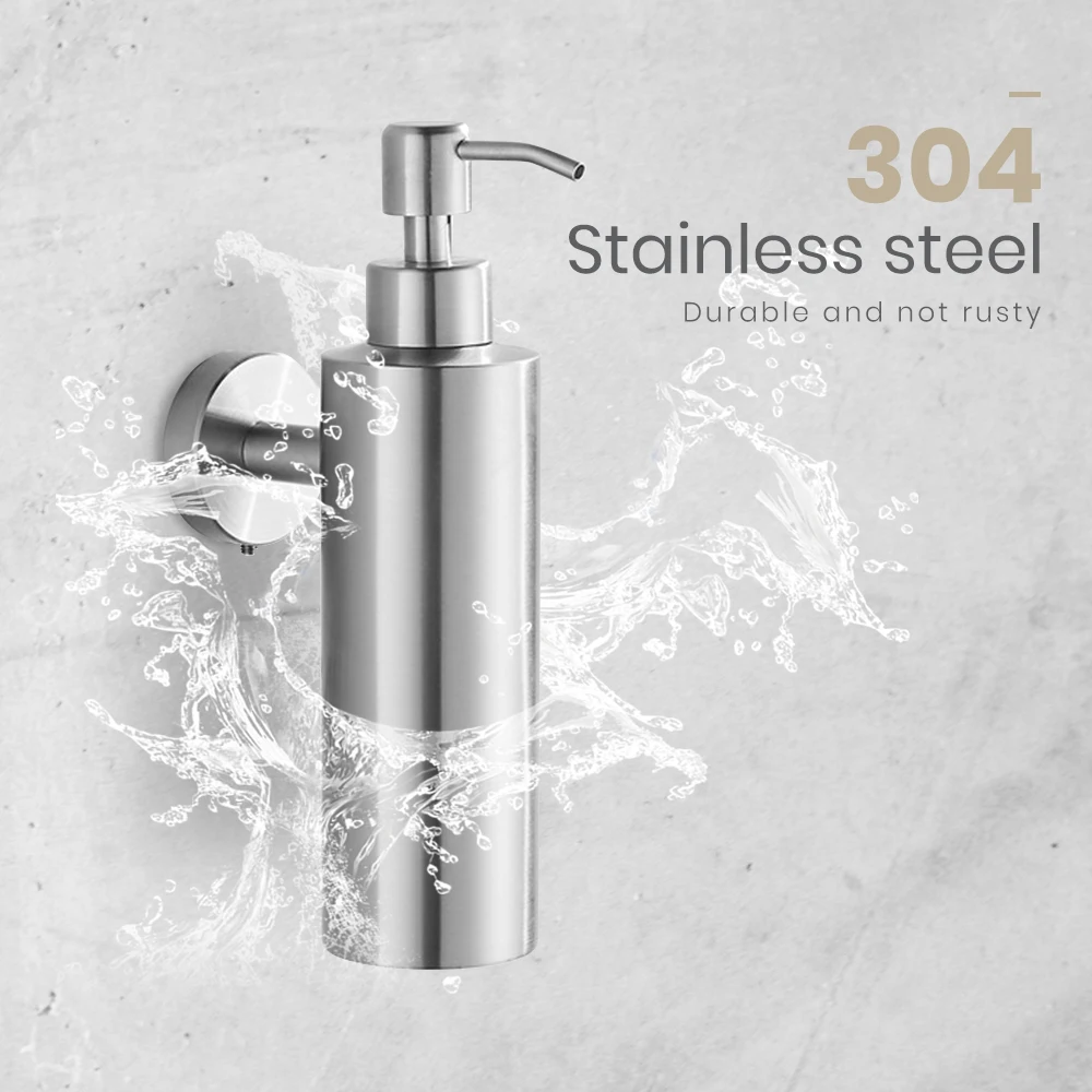 stainless steel  wall mounted liquid soap dispenser wall mounted soap dispenser