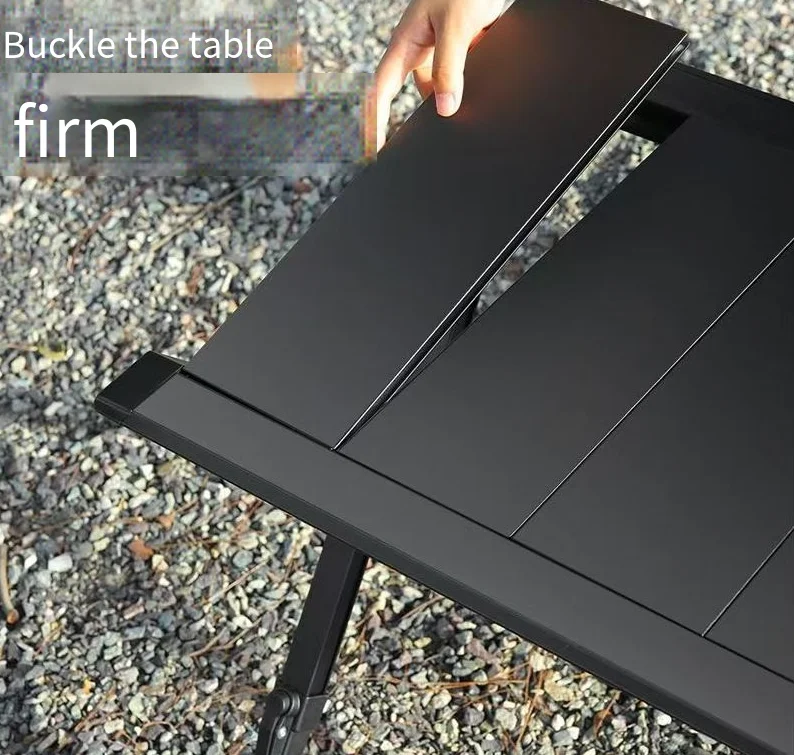 Outdoor  Tactical Table 4 Unit Camping Folding Portable aluminum alloy multi-function picnic lifting table