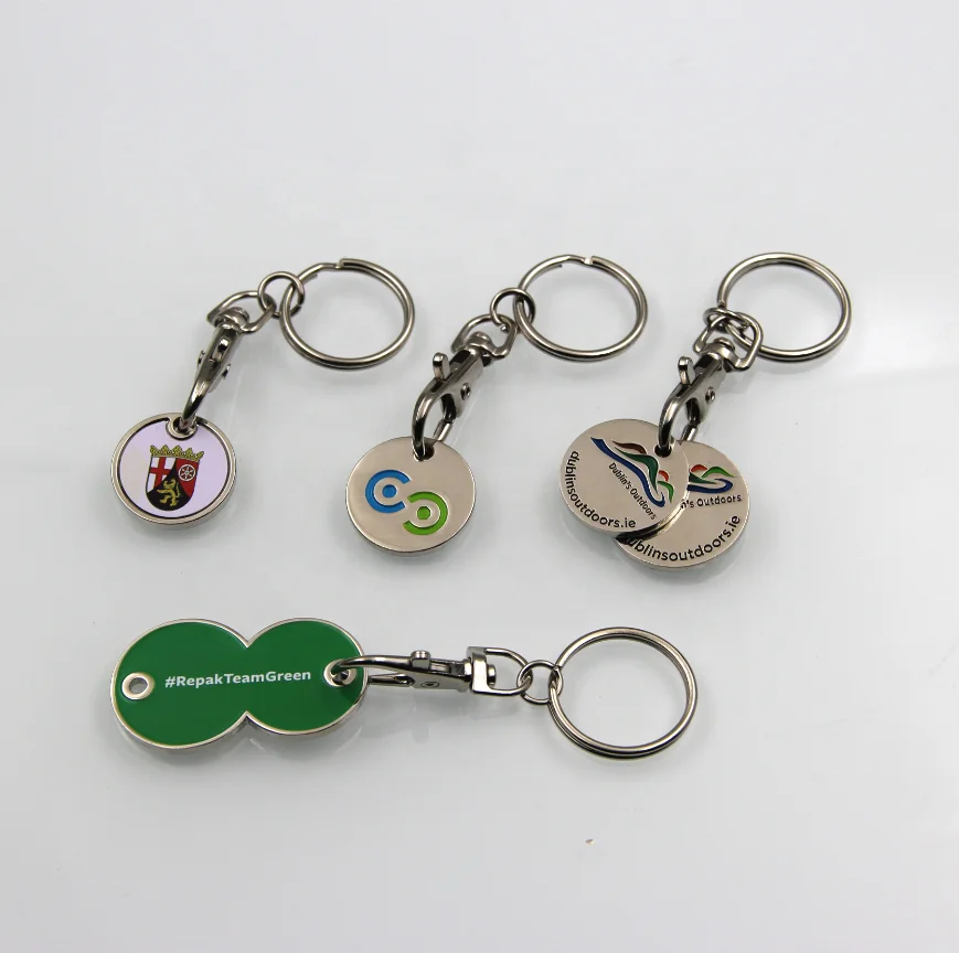 Accept OEM  Business Gifts Advertising Giveaways Creative Design Custom Shape Make Your Own Style Metal Key Holder Keychain
