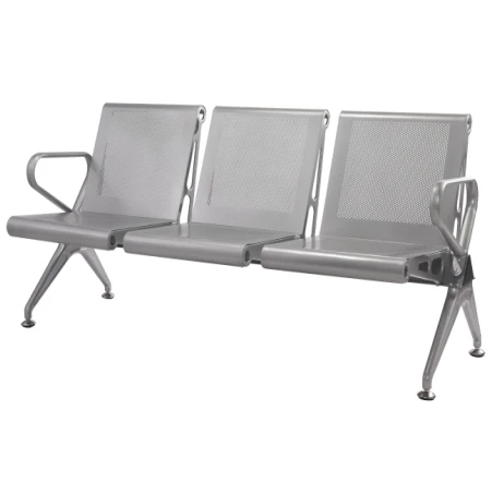 YFHS-S03 Stainless Steel Waiting Chair High Quality Metal Frame Hospital Waiting Chair