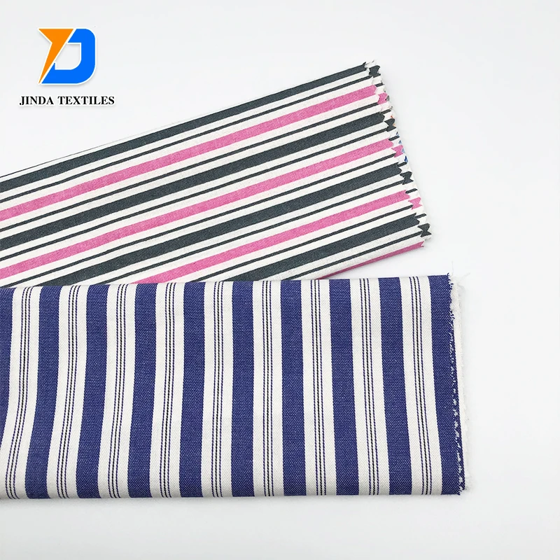 Jinda лидер продаж хорошее качество 235 gsm униформа для кормления 65 полиэстер 35 хлопчатобумажная ткань саржевая медицинская