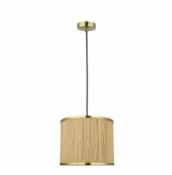 Decorative Housing Bamboo New Design Nature wooden pendant lamp bamboo lamp shade pendant light rattan shade