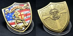 PUT ON THE FULL ARMOR OF GOD Coin The knight templar pray always coin