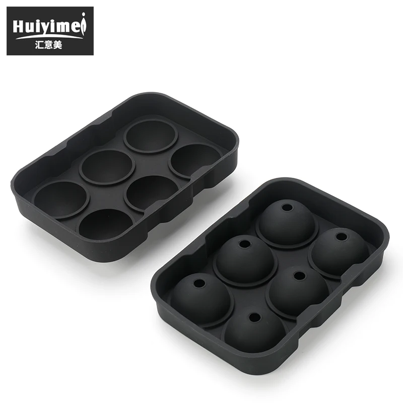 Easy Release 8 Hole Square Silicone Ice Cube Tray Mold For Cold Drink Whisky Fruit Juice Kitchen Tools