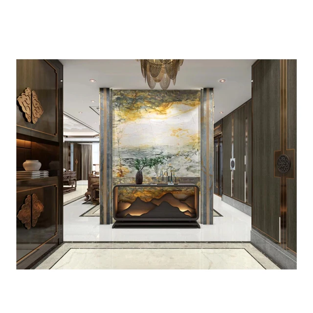 zellige tile High Quality Polished Golden Thunder Granite For Counter Top&Kitchen Top