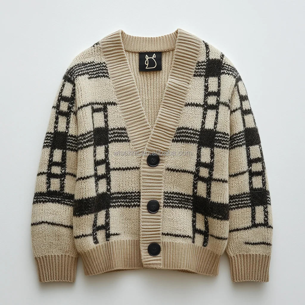 Custom Logo Private Design Men Sweater Jacquard letter knitwear men Crew neck pullover winter men Knitted tapestry sweater