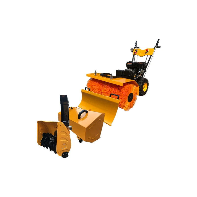 Ходьба Тип 6.5hp Мощность снегоочиститель уборочная машина для удаления снега и очистки