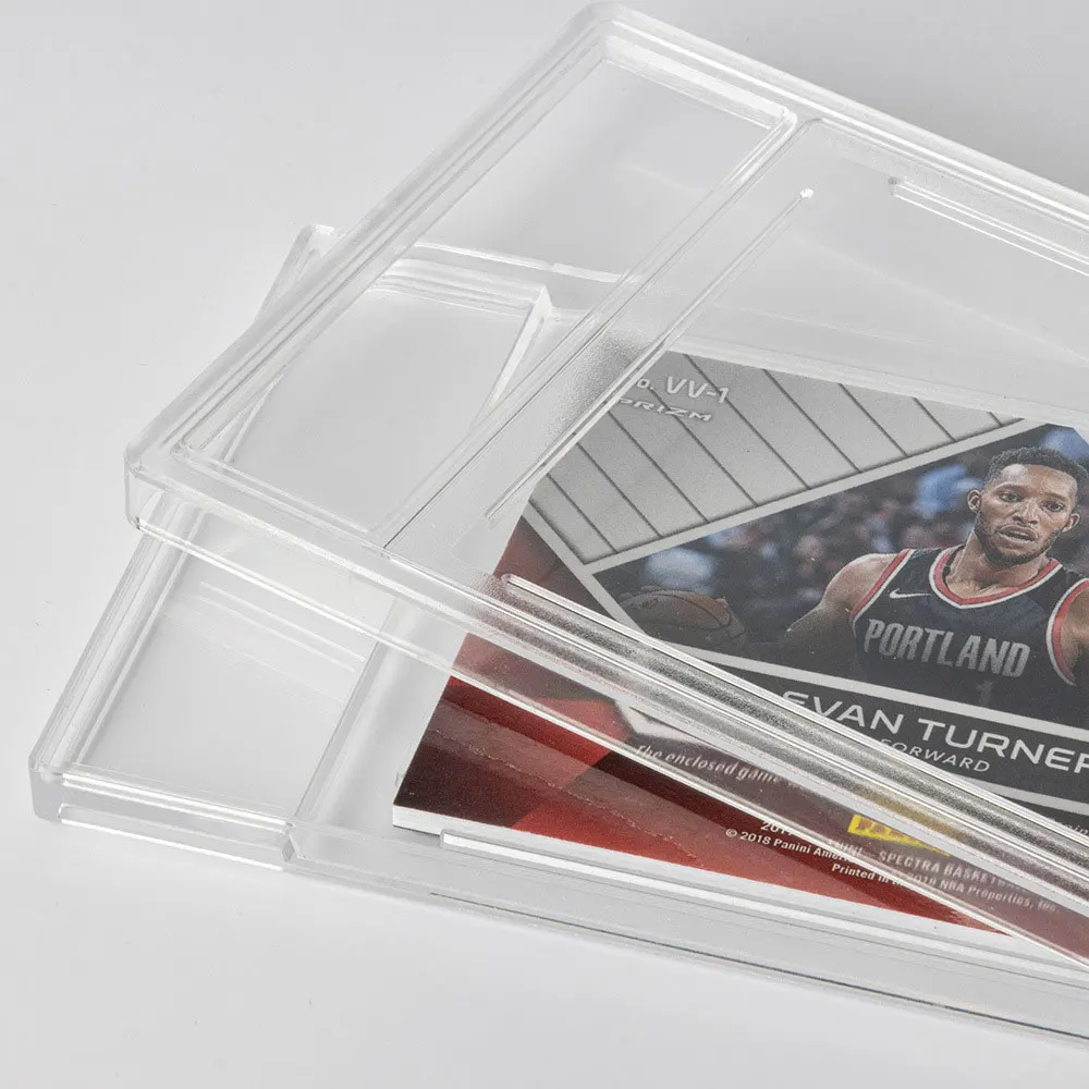 35PT Sport Ultrasonic Case for Grading Trading Graded Card Slab No Ultrasonic Acrylic for Pokemon Card Slab for PSA Card Case