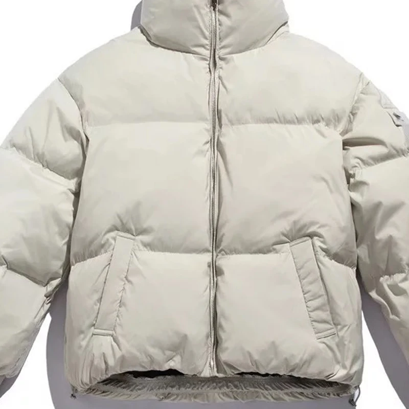 Custom Cold Weather Winter Bubble Puffer Coat Men Crane Down Jackets For Men