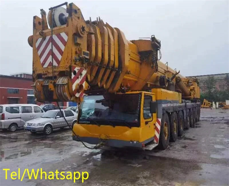 original Germany high quality good price Liebherr 500 ton LTM1050 used hydraulic mobile truck crane on sale in Shanghai City