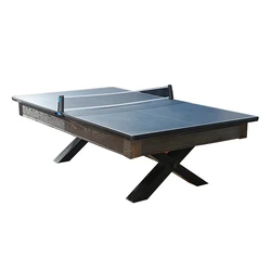 New Design Table Tennis Table 7ft Home Dining Pool Table Combo