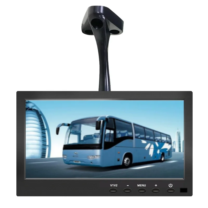 Заводская распродажа 10 1-дюймовый IPS-экран 1080P Автомобильный подъемный монитор 12 В VGA для грузовиков тракторов и т. д.