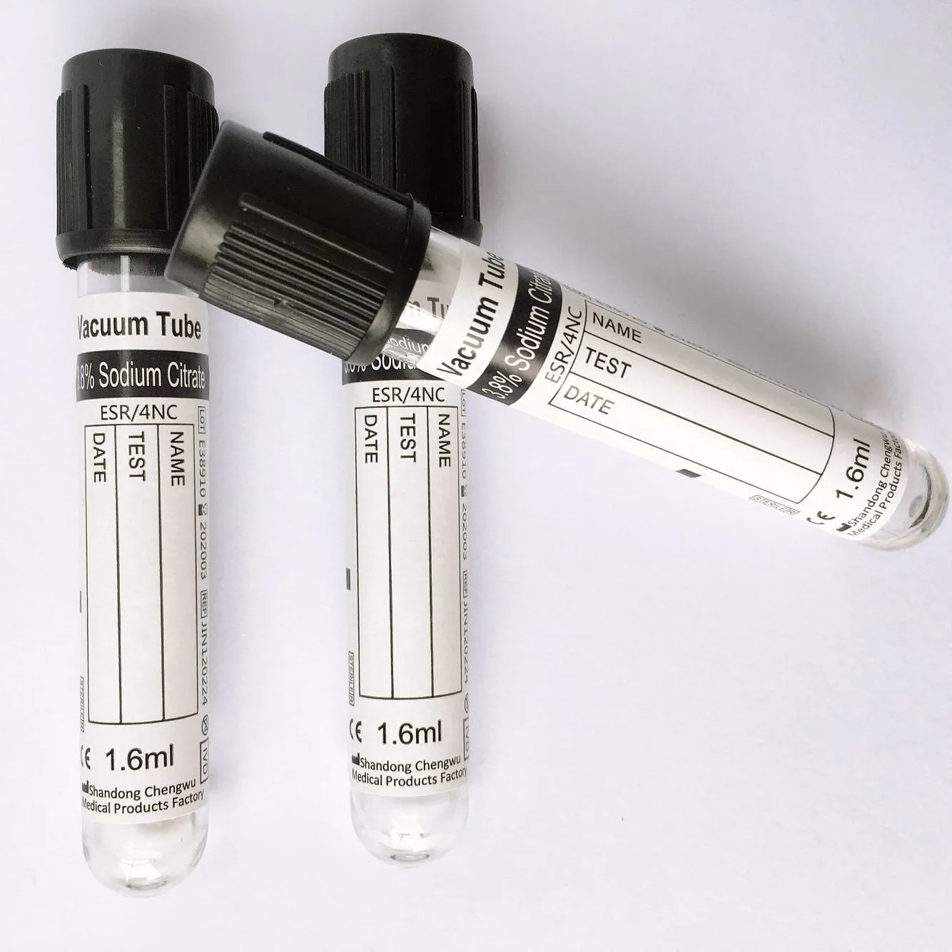 Manufacturer factory price EDTAK2+NaF Glucose Tube Fluoride Plasma Blood Collection Tube CE ISO