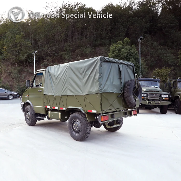 Четырехколесный внедорожник с длинной головкой Iveco _ 111hp 4*4 Однорядный короткий грузовик 4WD экспортный специальный автомобиль от производителя