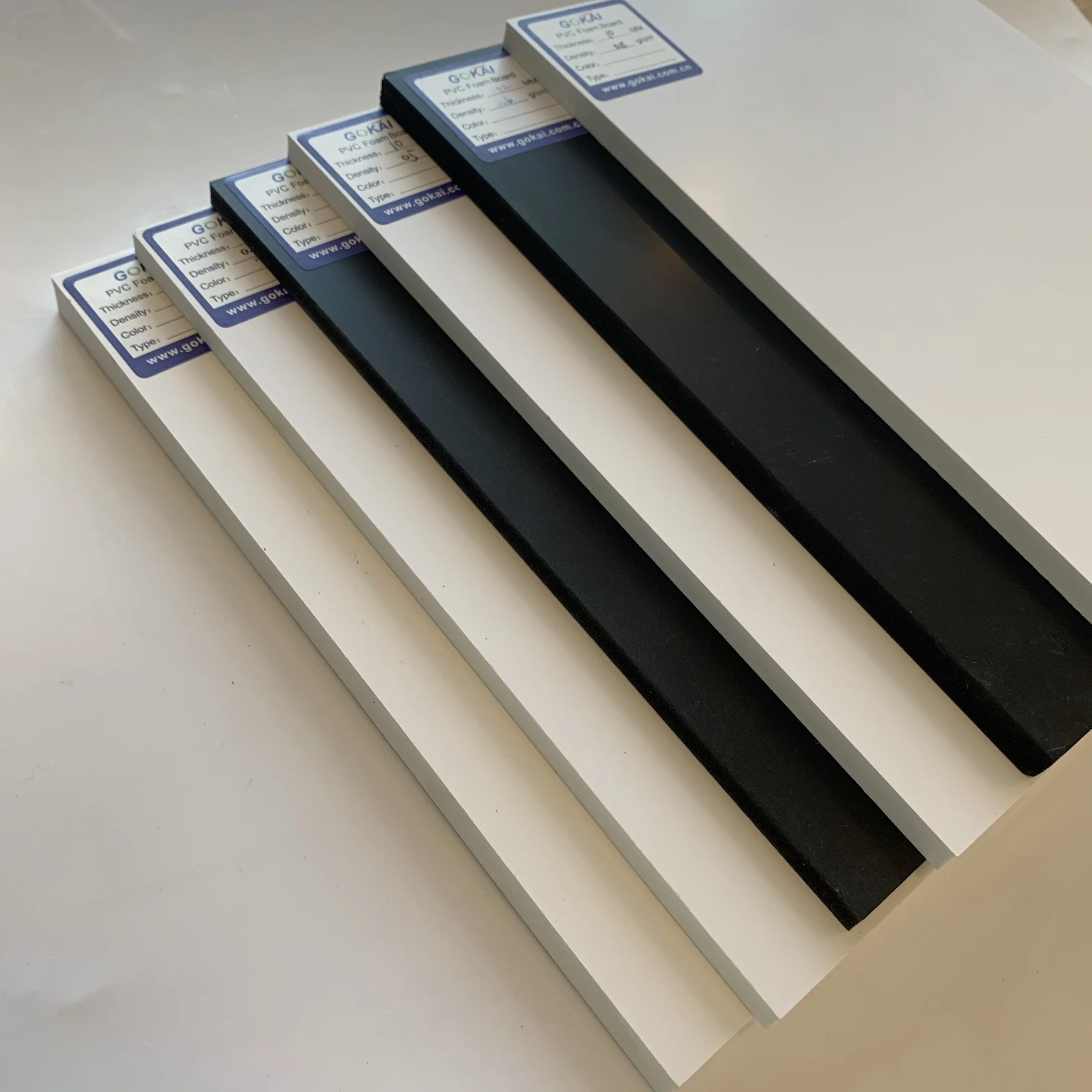 Черная плата высокой плотности 3 мм 18 прокладка лист из ПВХ-пены