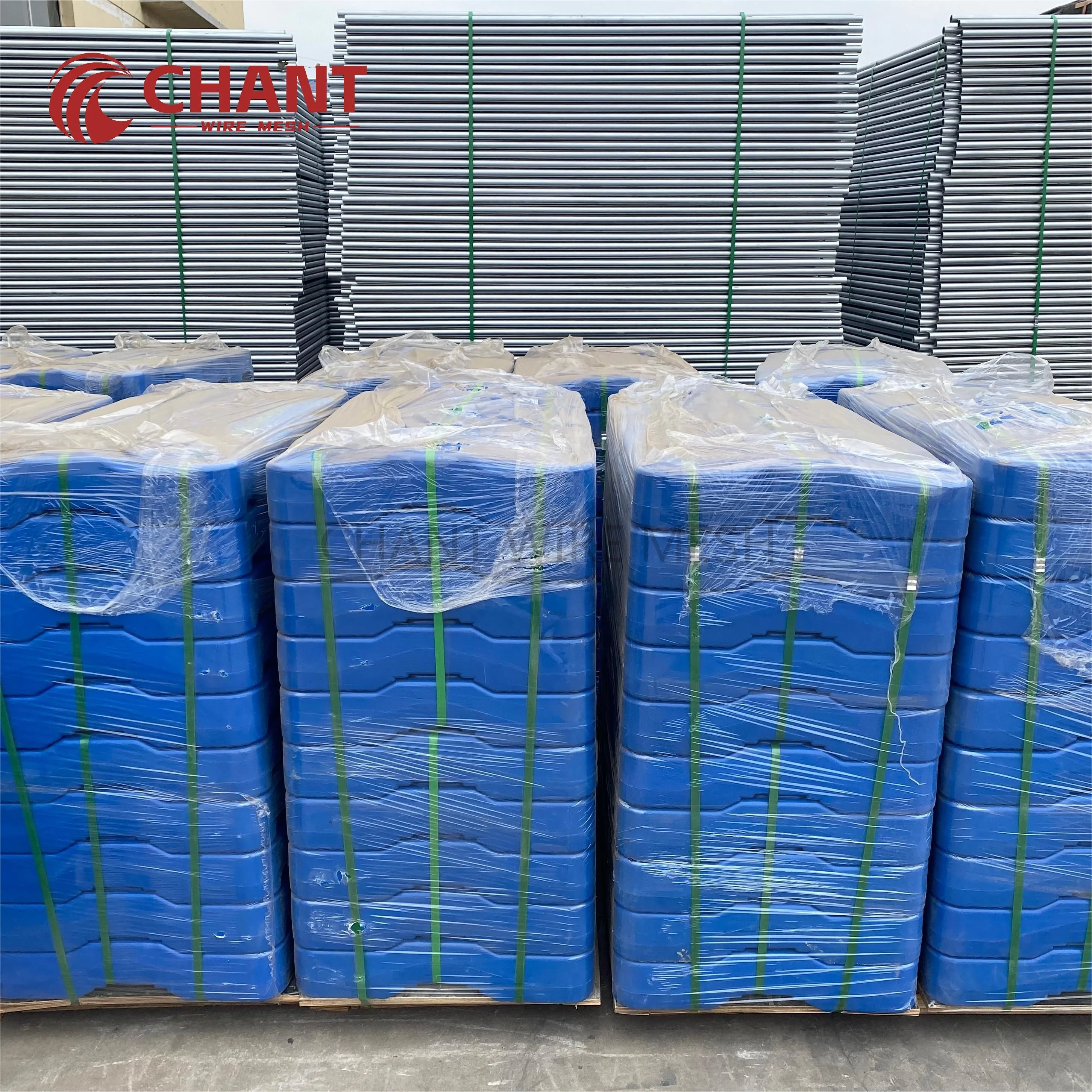 High Standard Fully Galvanised Temporary Fencing For Construction Sites