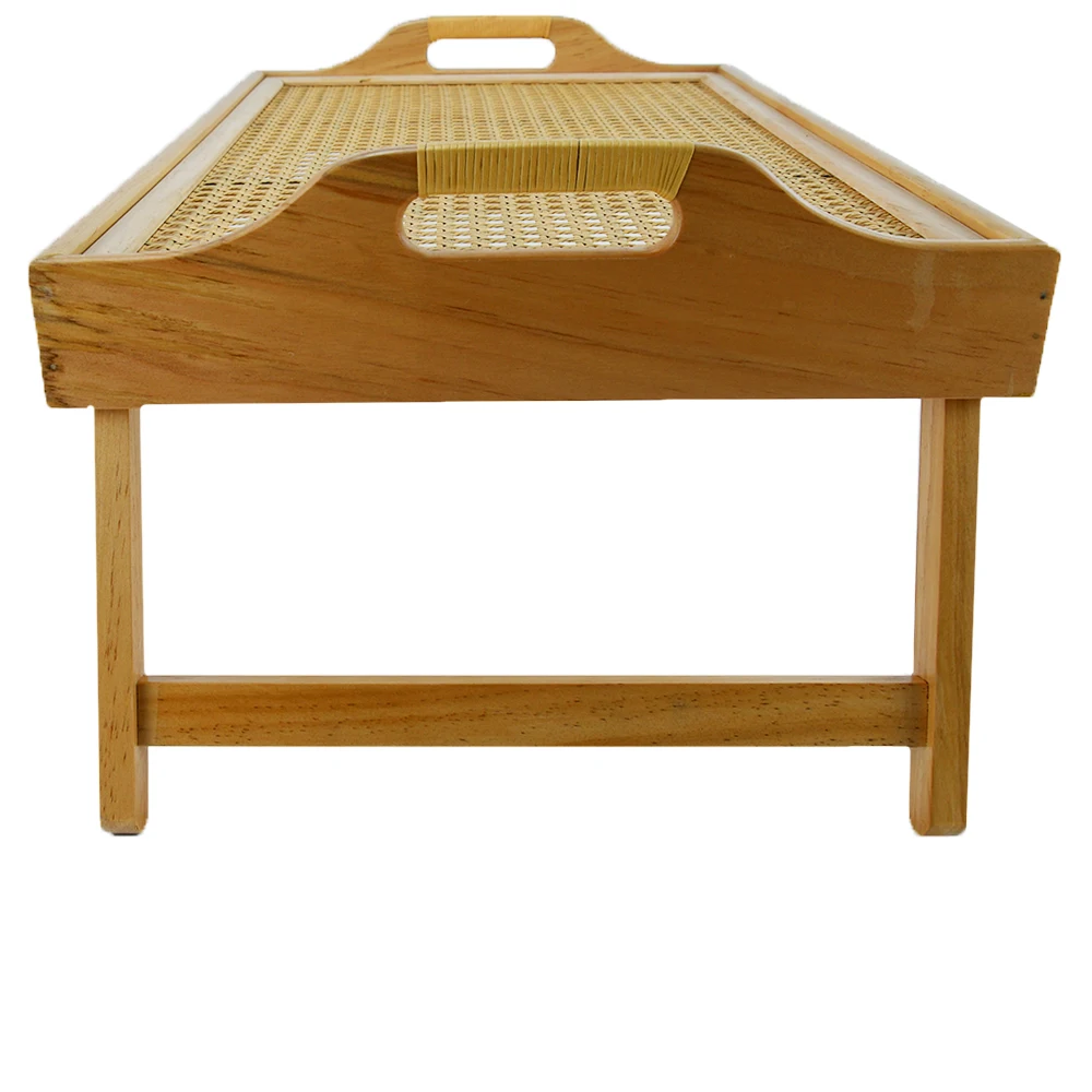 Youlike  Bamboo Bed Table And Bed Tray With Legs,Laptop Table Adjustable Lap Tray Bed Serving Tray,Lap Desk