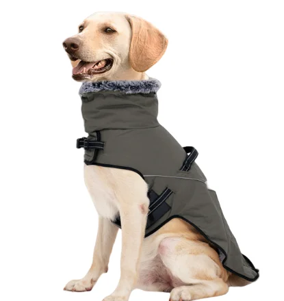 High Quality Pet Winter Coat Thickened warm waterproof turtleneck dog jacket dog coat