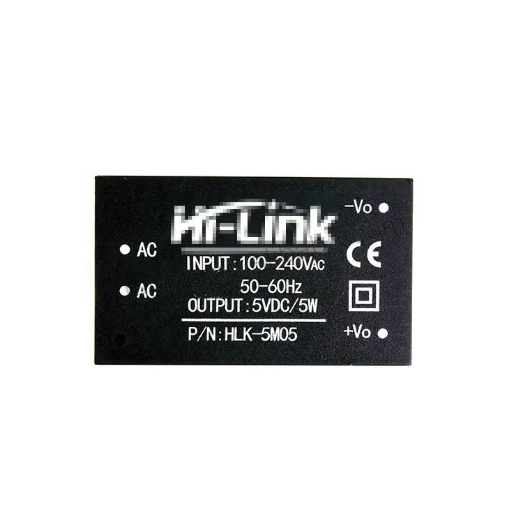  Большое реле HLK-5M05 AC-DC модуль источника питания с 220v