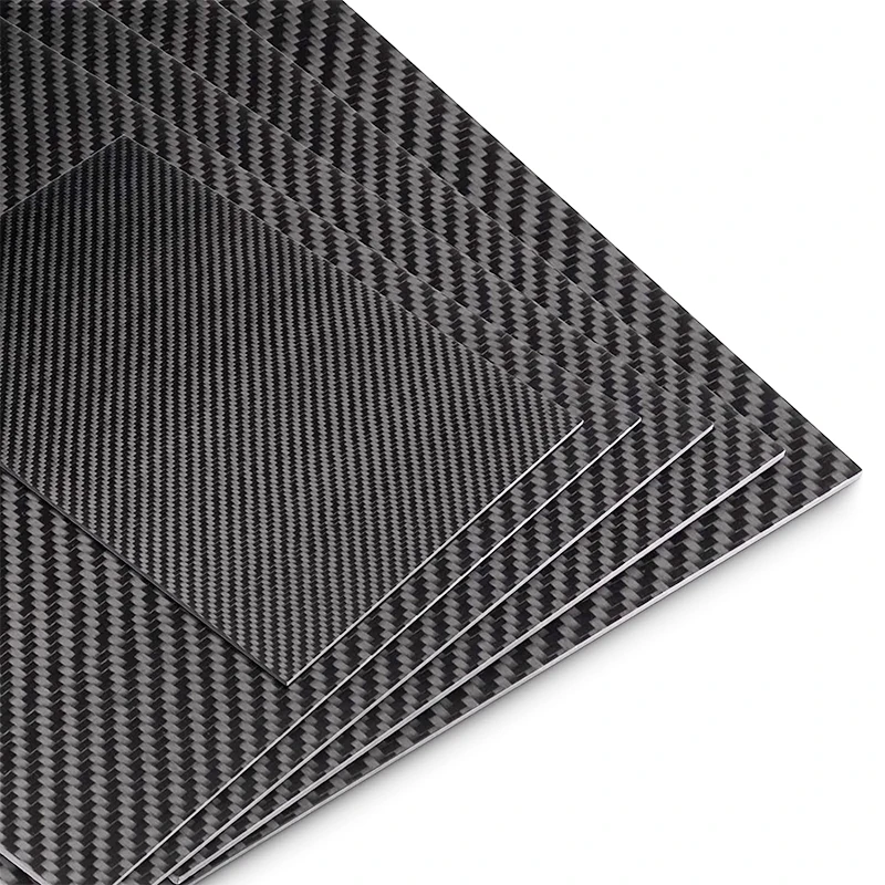 800*600*2mm 3k weave carbon fiber plates sheets carbon fiber laminated sheet
