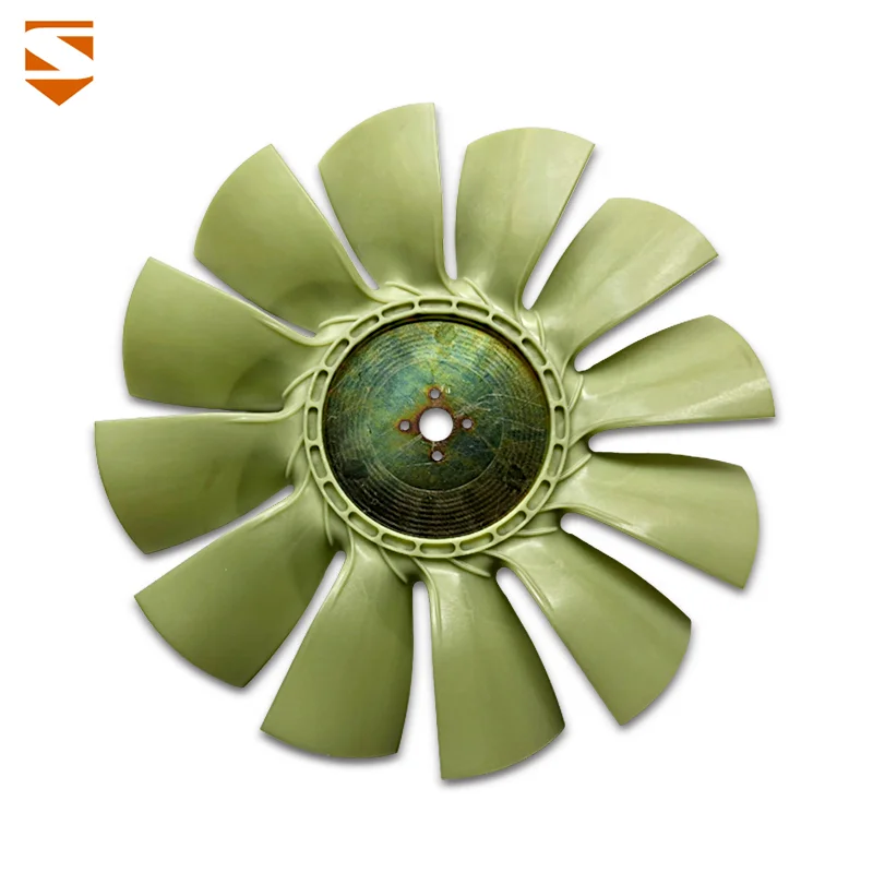Excavator spare parts DB58 engine cooling fan blade with 6 fan blades Apply to Doosan DH220-5