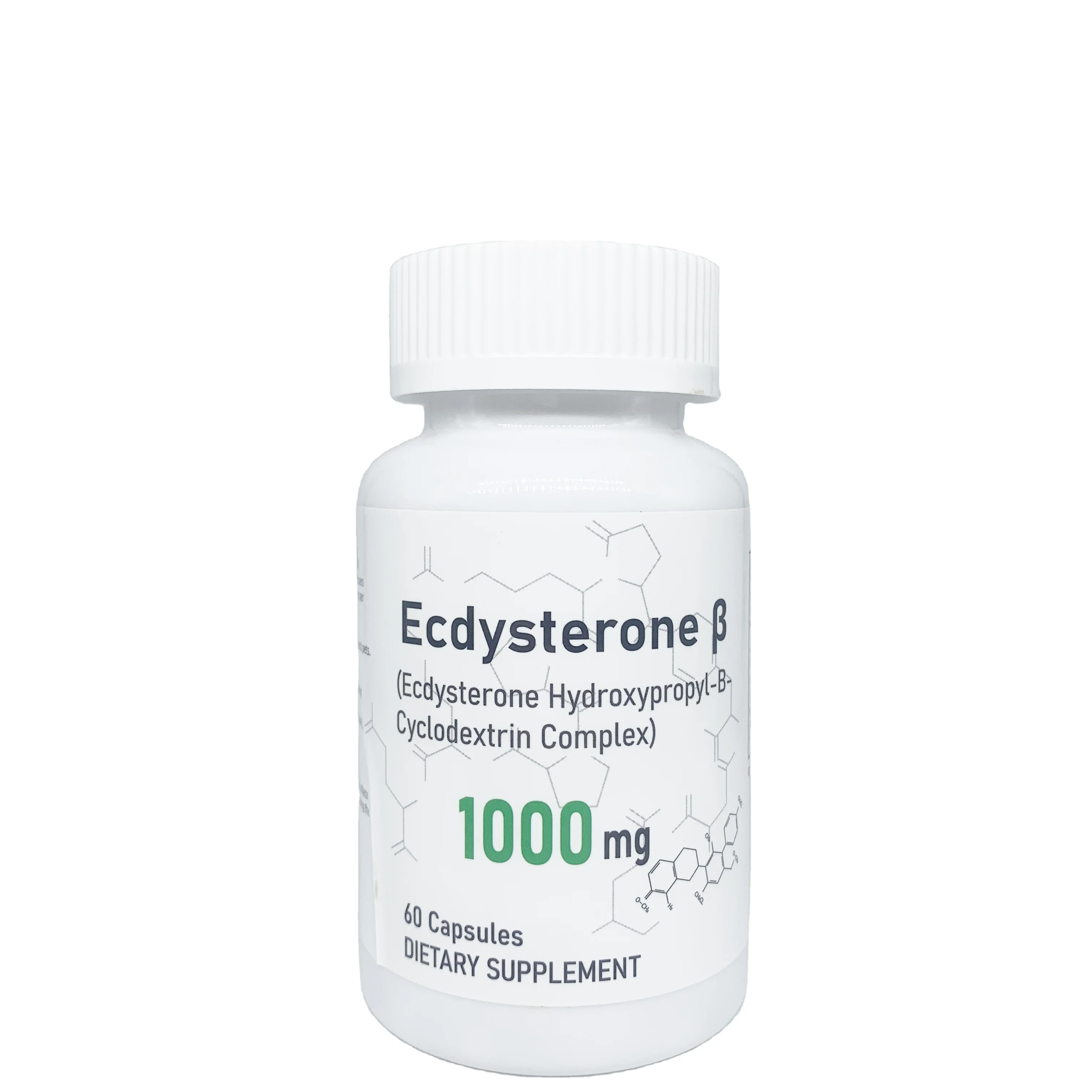 ODM OEM ecdisterone 1000 мг травяные добавки ecdysterone капсулы лечебные таблетки для ухода за кожей ecdysteron