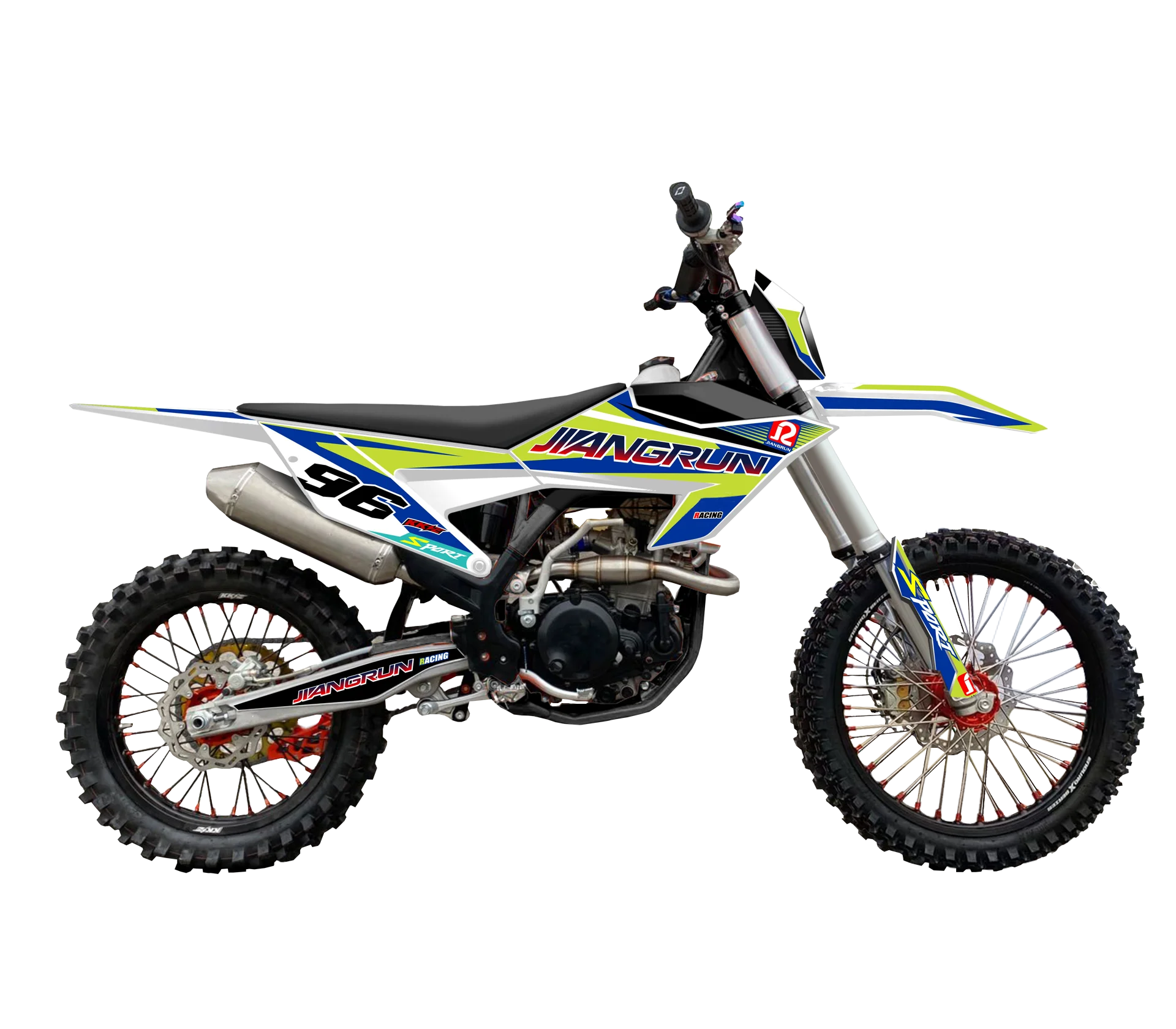 Гоночные внедорожные мотоциклы 450cc с двигателем ZONGSHEN водяным охлаждением