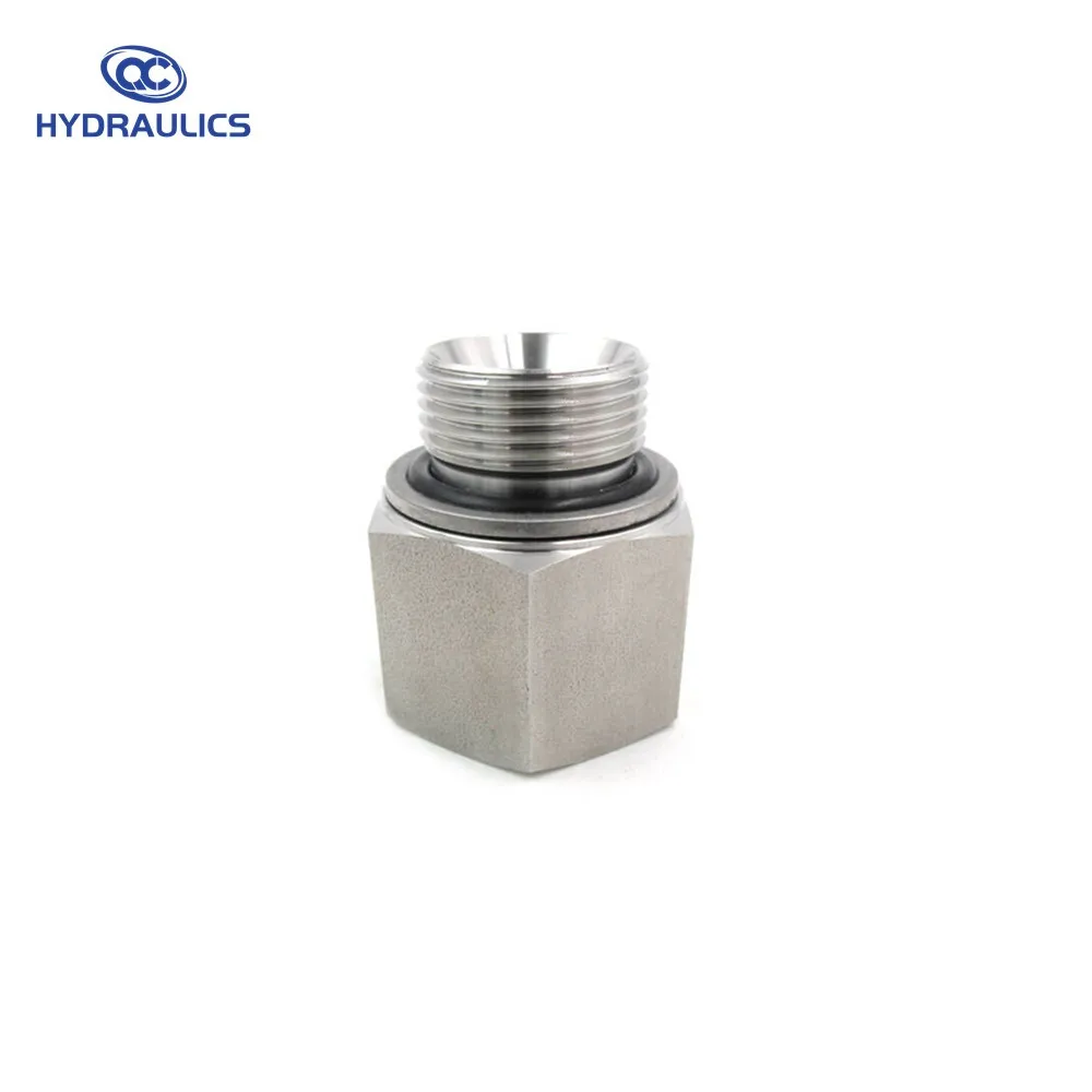 BSP Male to NPT Female union hydraulic hose fitting  adapter