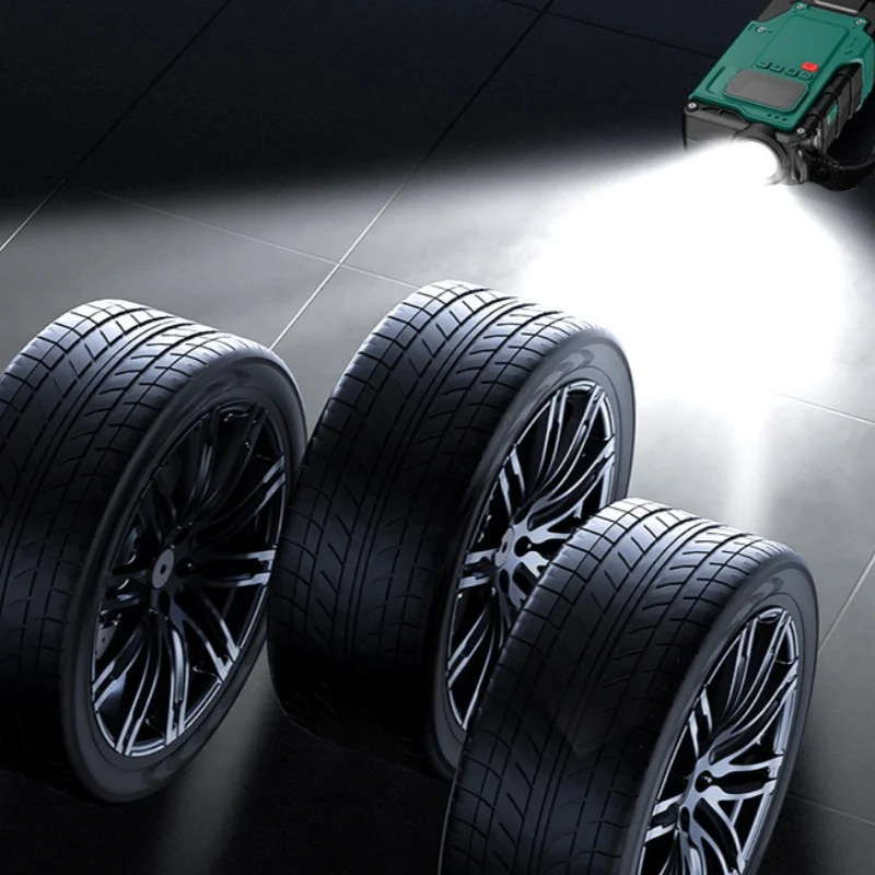 Hot sale Inflate pump Starter Power Bank All in One car jump starter air compressor with battery Automobile Car jump starter