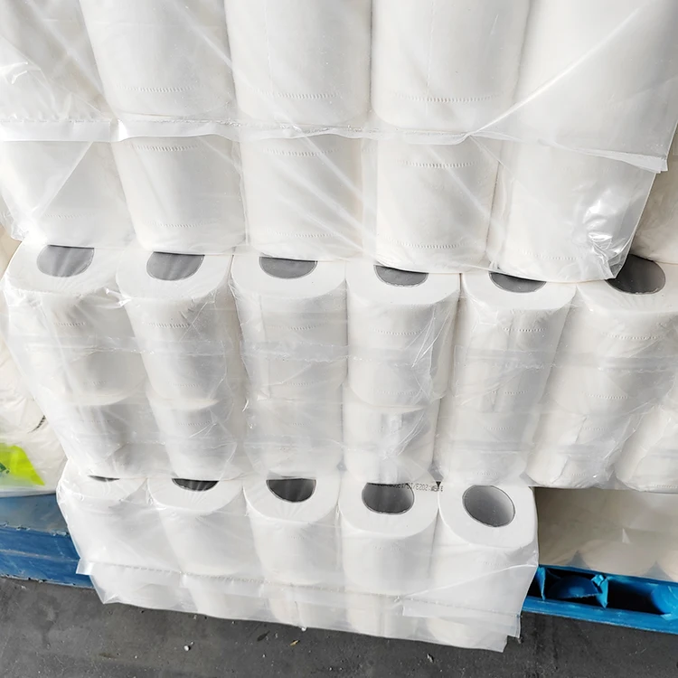 OEM Wholesale cheap price virgin wood pulp tissue 2 ply Eco friendly for hotel and household toilet paper tissue