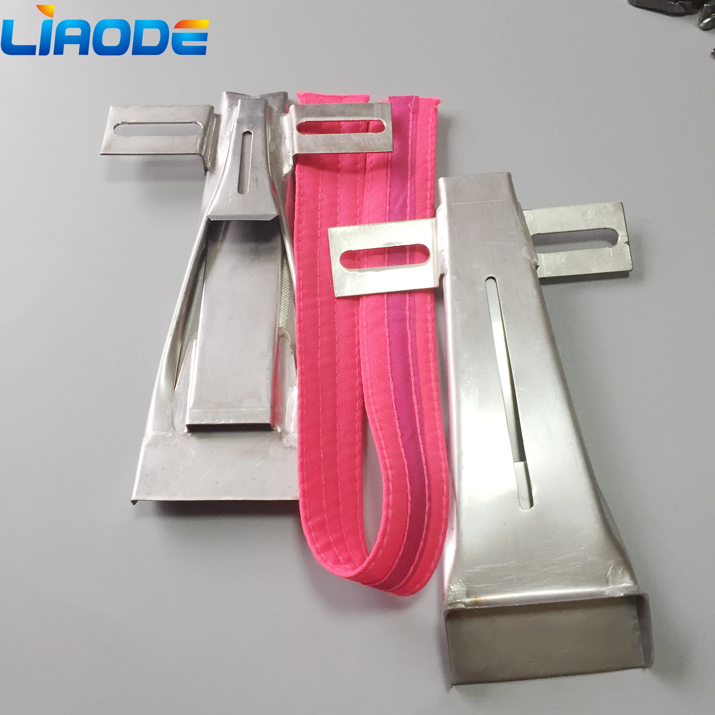 
LAT-15B Twin needle Half Covered sweatband making guide 