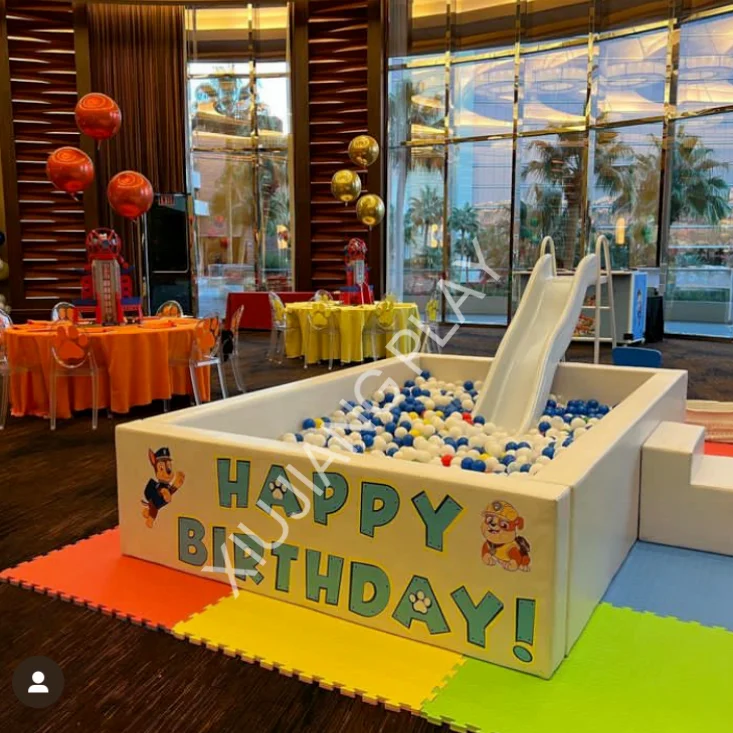 White ball pit and slide ball pit for toddlers ball pit white slide