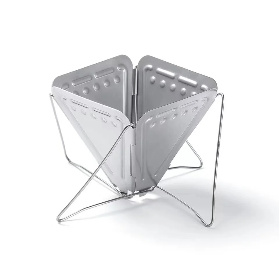 Custom Espresso Tool Stainless Steel Foldable Cone Drip Coffee Funnel Filter