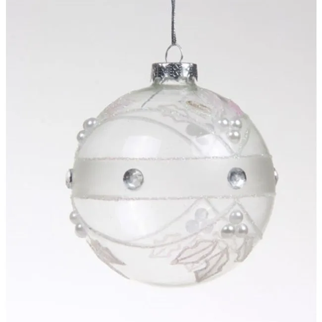 Duoyou Factory Custom Home Decorative Beautiful boxed Glass Ornaments Christmas Ball