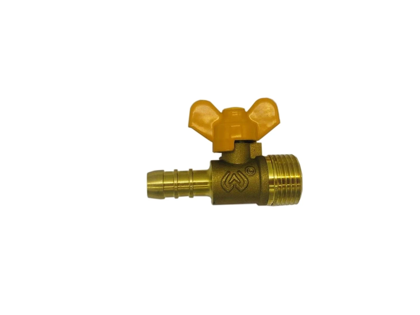 Y type three-way brass gas ball valve double fork switch Gas horn valve  FMM  thread