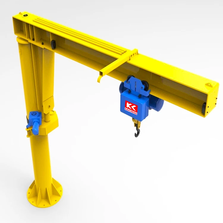 Jib crane malaysia 360 degree rotating fixed column jib crane