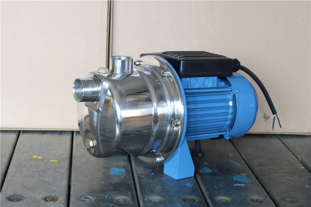 1HP Stainless Steel Electric AC Surface Self Priming Centrifugal Jet Water Pump For Household Water Supply