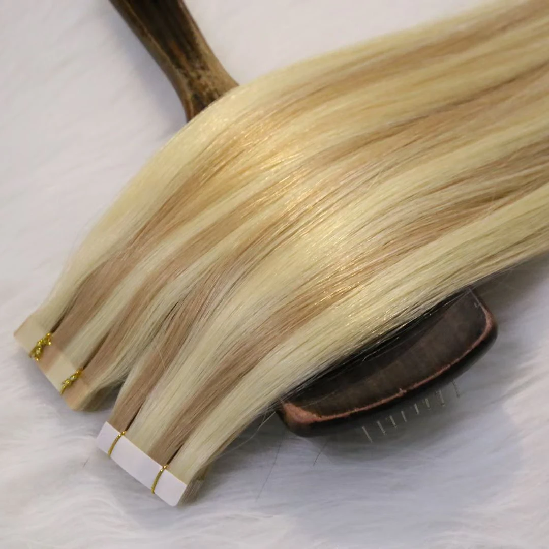 Factory Price High Quality Hand Tied Human Hair Wig Hair Weaving Weft Big stock fro women