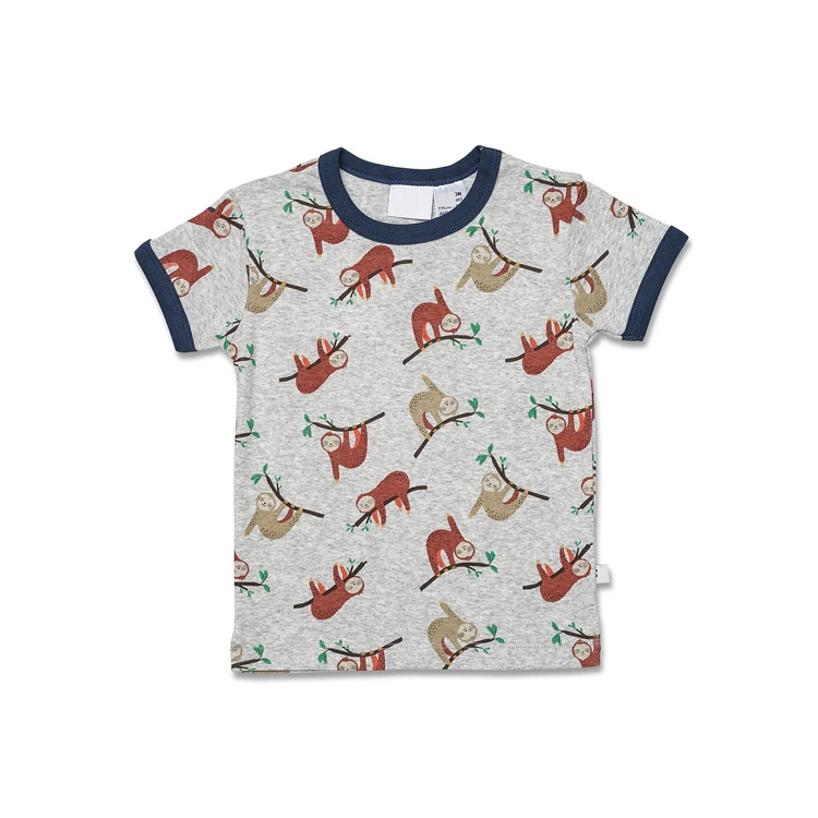 China Manufacturers Custom Summer T-Shirt Apparel Processing Services Boys Kids Custom  Clothing Two Piece Sets Custom