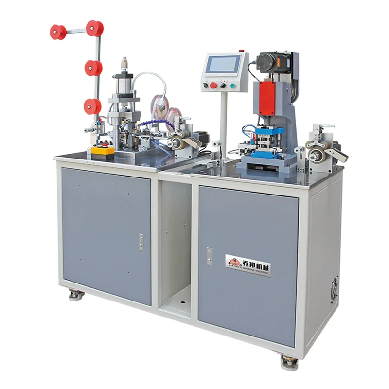 QB-040Ultrasonic Stick Adhesive Tape and Punching All-in-One Machine 2023 New Products for Zipper Machine
