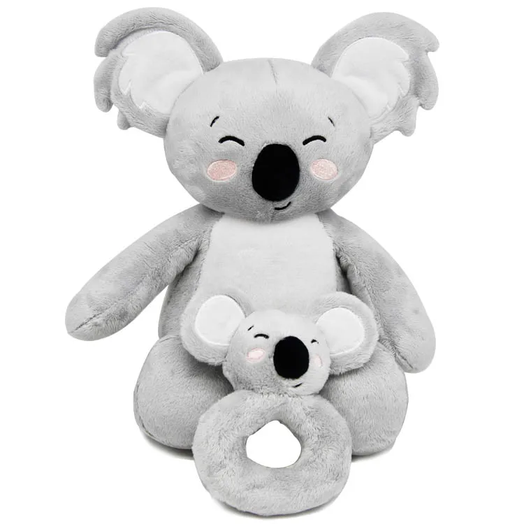  30cm grey stuffed koalas for a newborn baby +