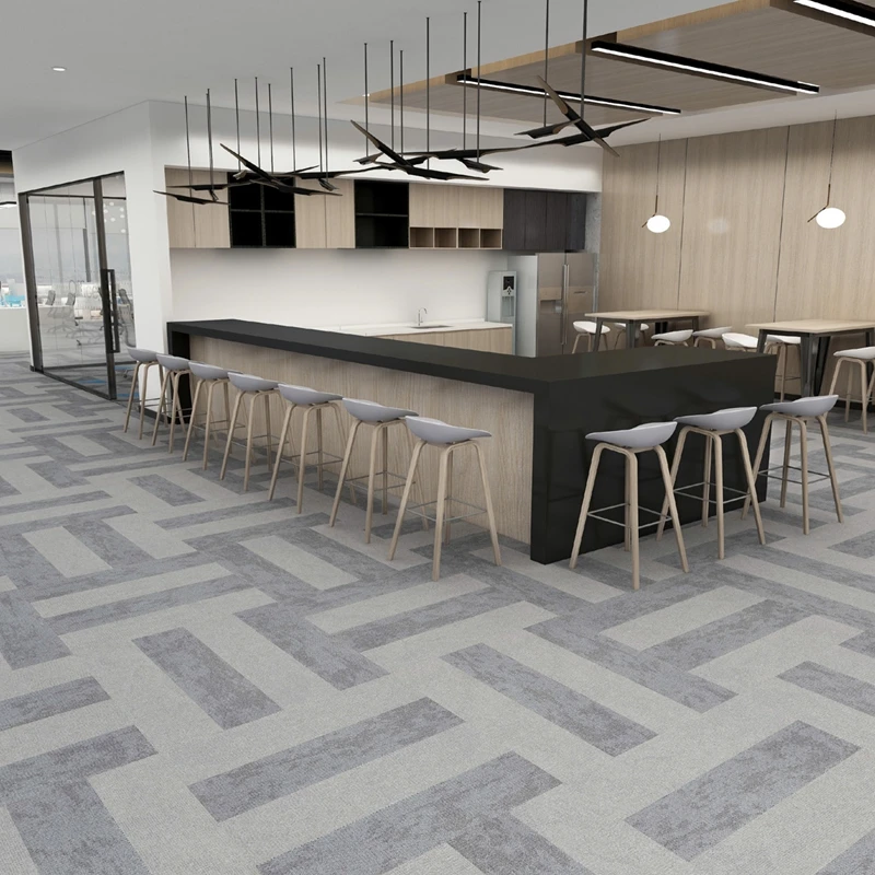 Easycarpeter LAGOM193 Nylon Printed Floor Carpet For Hotel Lobby