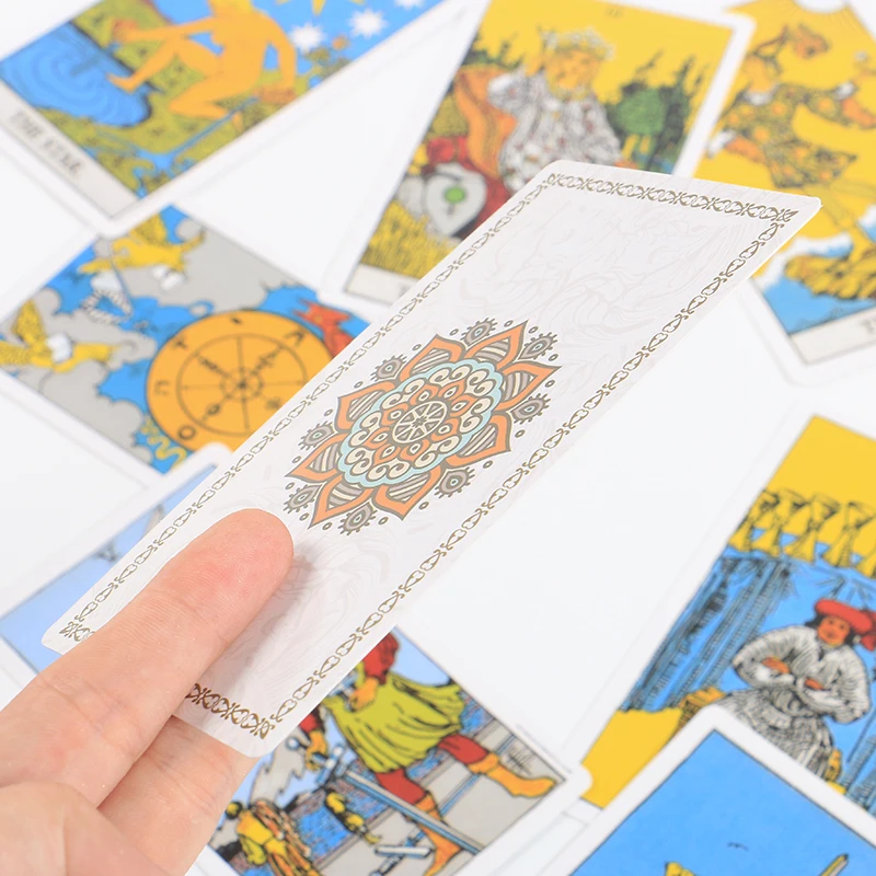 Factory Tarot Cards Custom Printing Cheap 12*7CM Big Tarot CardsWith Guidebook High Quality Divination Rider Classic Tarot