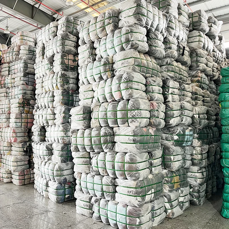 cheaper factory price used clothes mixed bales for men color gradient embossed denim jacket autumn thin coat