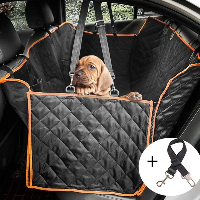 Portable Pet Cotton Dog Car Mat Car Back Seat Protector Pet Cat Mat