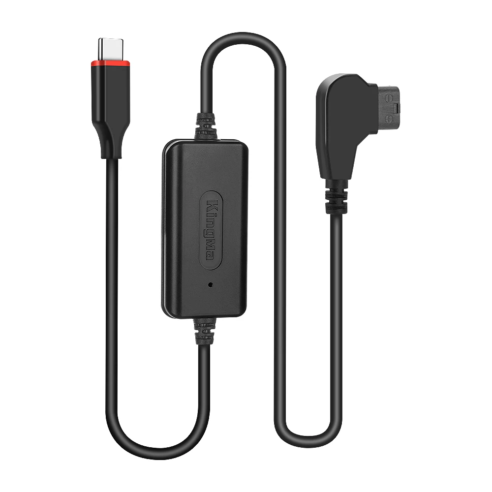 Зарядный кабель KingMa с разъемом Type-C на D-Tap V-mount для видеокамеры Sony