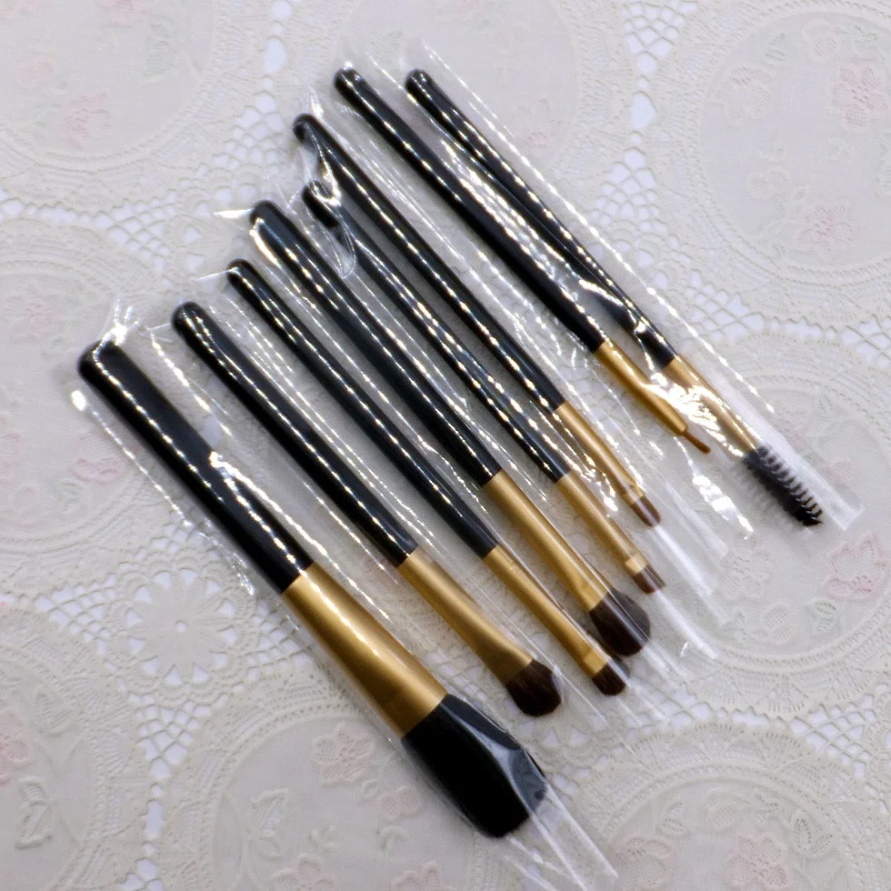 Beauty Make Up Tools Women Favorite 8 Pieces Makeup Brush Set for Eyes and Face